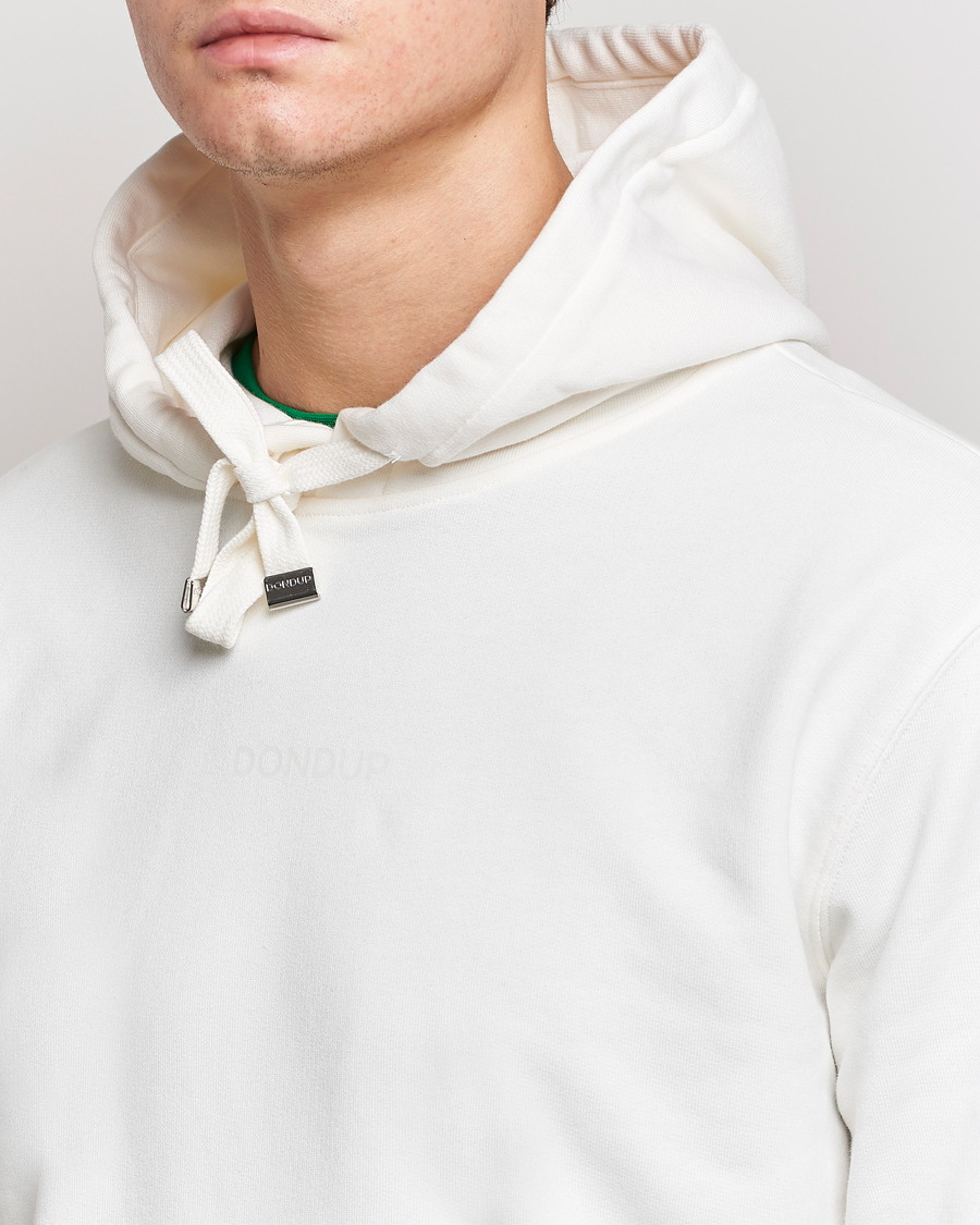 Homme | Pulls Et Tricots | Dondup | Logo Hoodie White