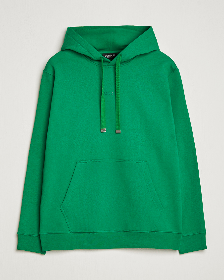 Homme | Pulls Et Tricots | Dondup | Logo Hoodie Green