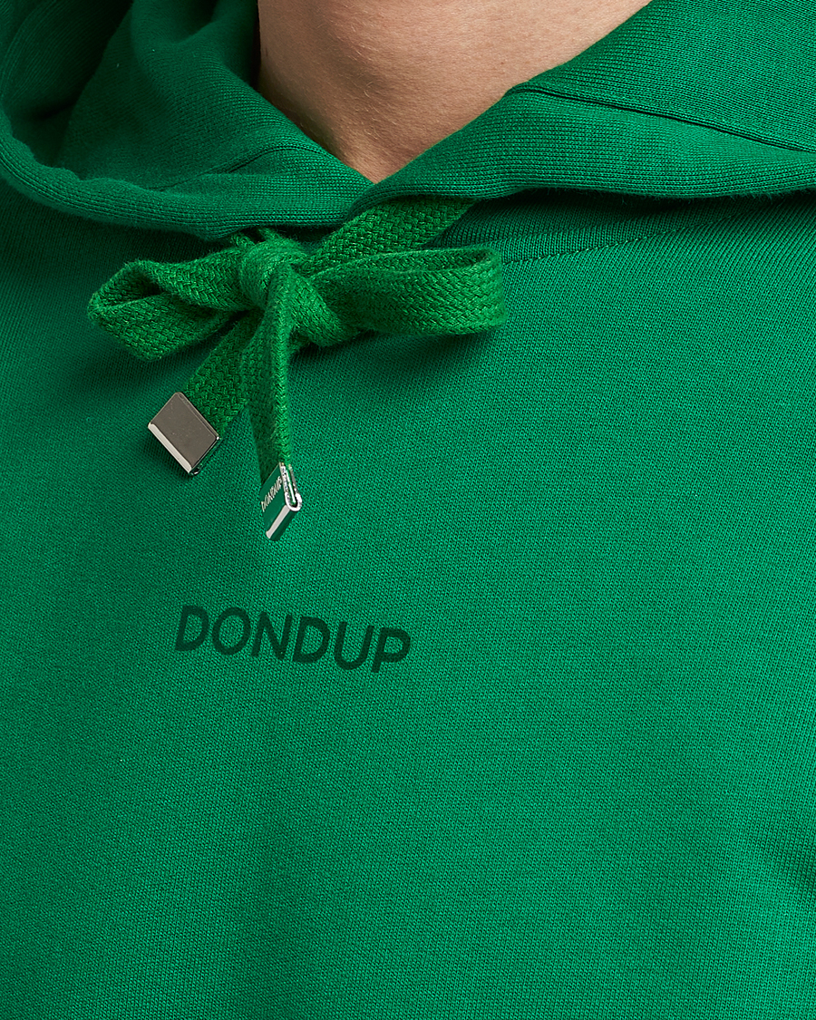 Homme | Pulls Et Tricots | Dondup | Logo Hoodie Green