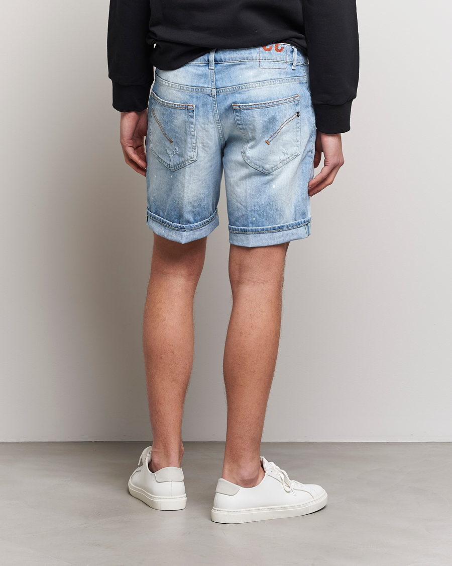 Homme | Shorts | Dondup | Derick Bull Denim Shorts Light Blue