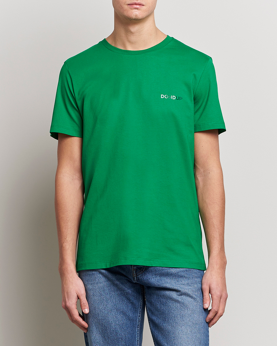 Homme | T-shirts | Dondup | Crew Neck Tee Green