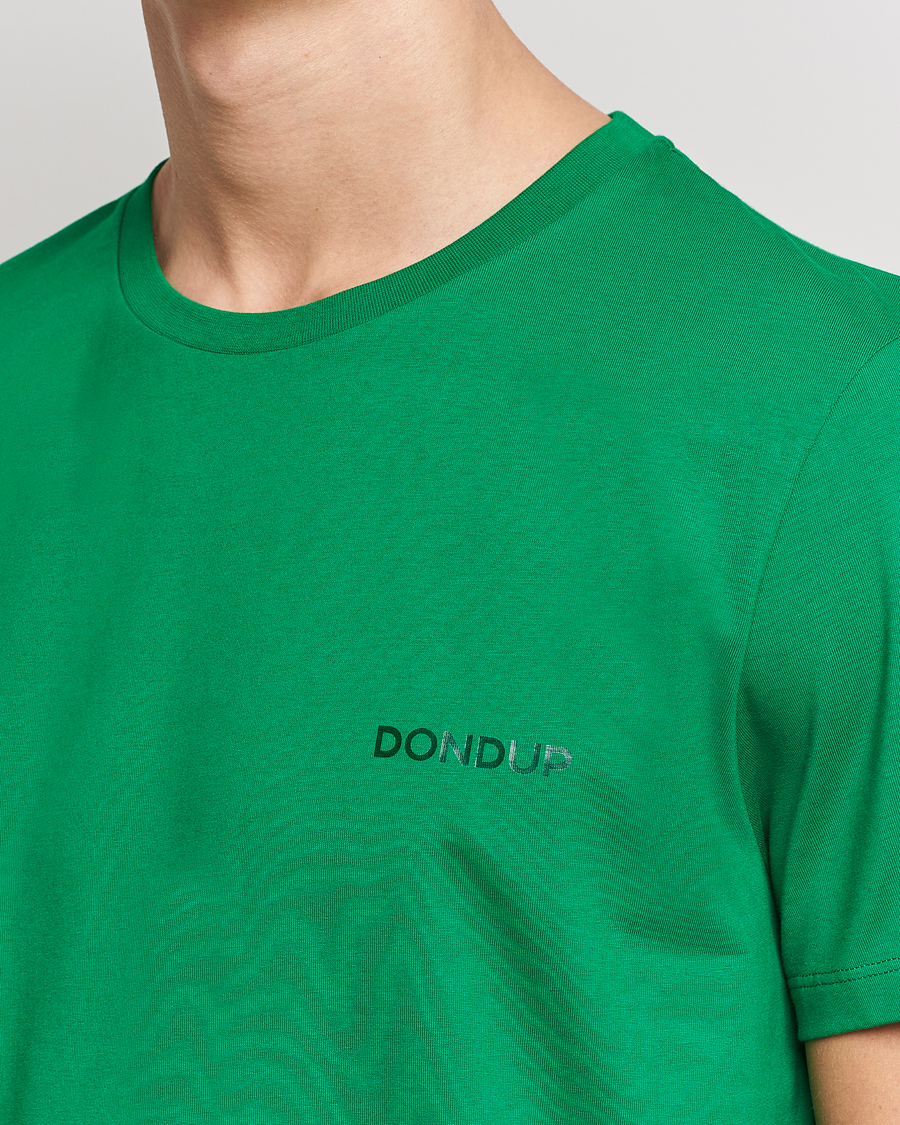 Homme | T-shirts | Dondup | Crew Neck Tee Green