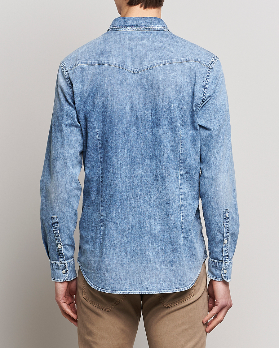 Homme | Chemises | Dondup | Denim Shirt Light Blue