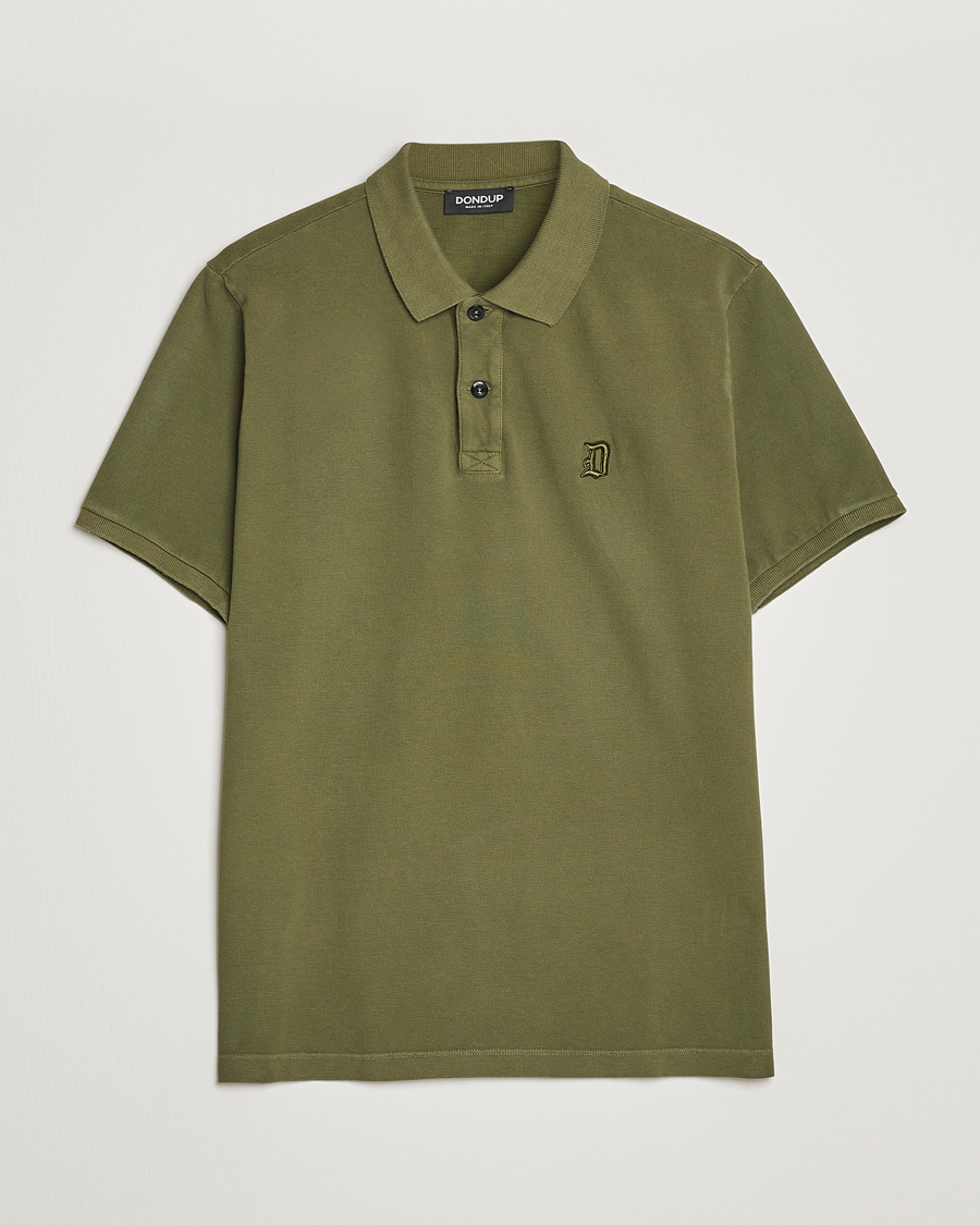 Homme | Polos | Dondup | Cotton Pique  Olive