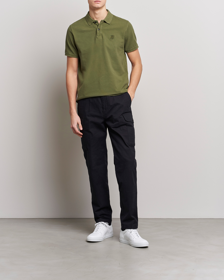 Homme | Polos | Dondup | Cotton Pique  Olive