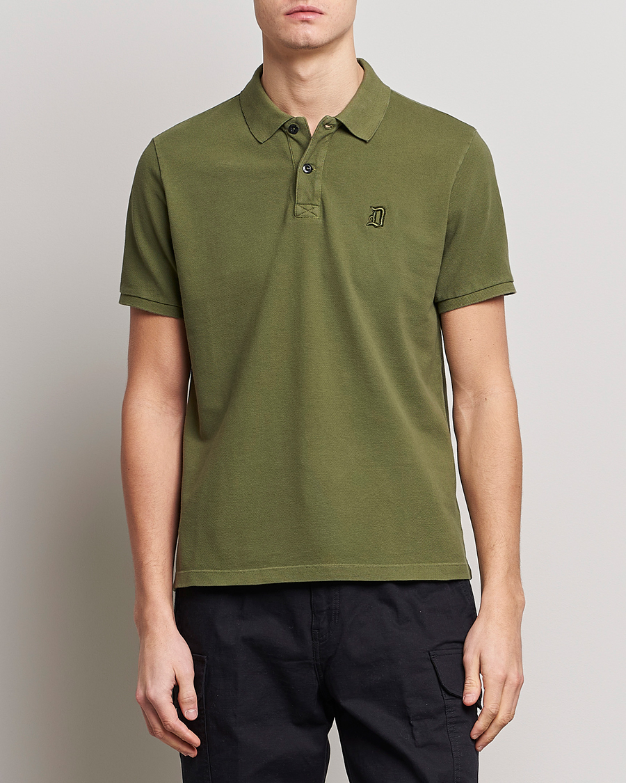 Homme | Polos | Dondup | Cotton Pique  Olive