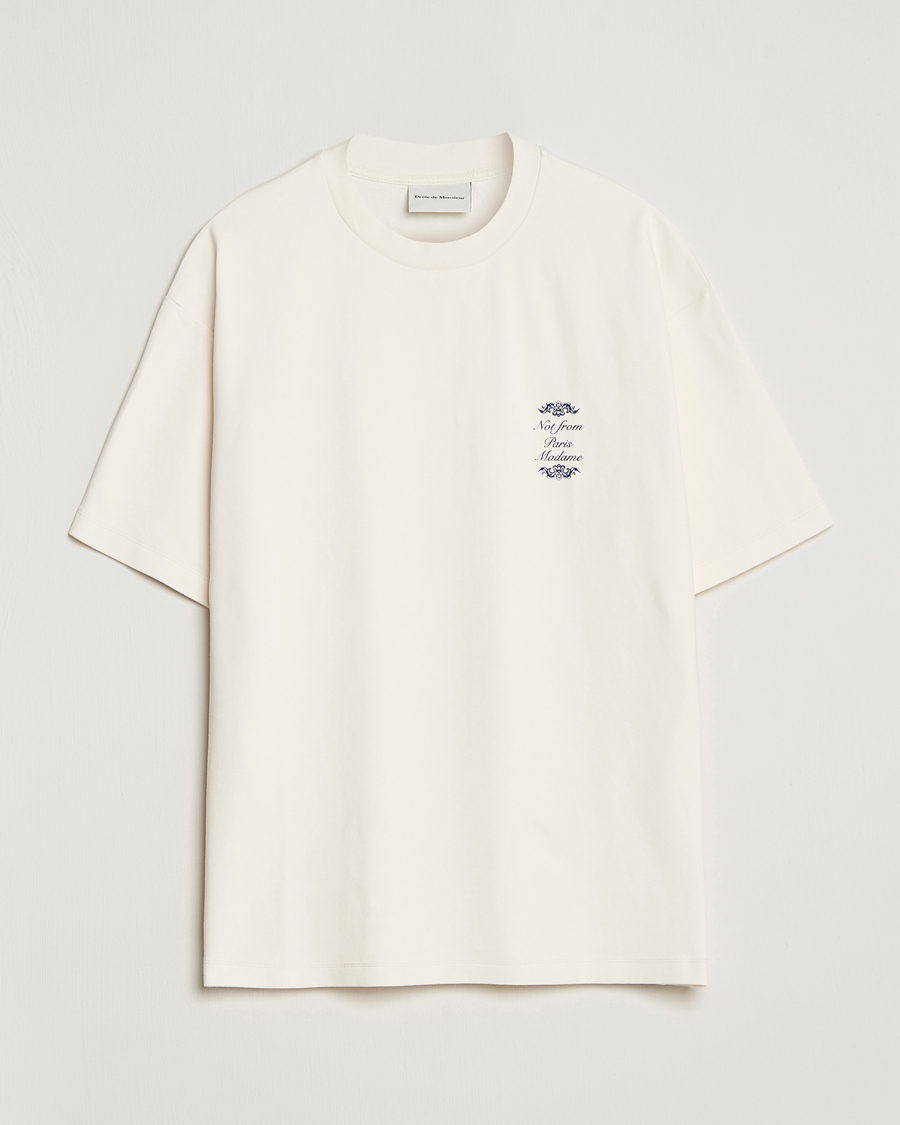 Homme | T-shirts | Drôle de Monsieur | Ornaments T-Shirt Off White