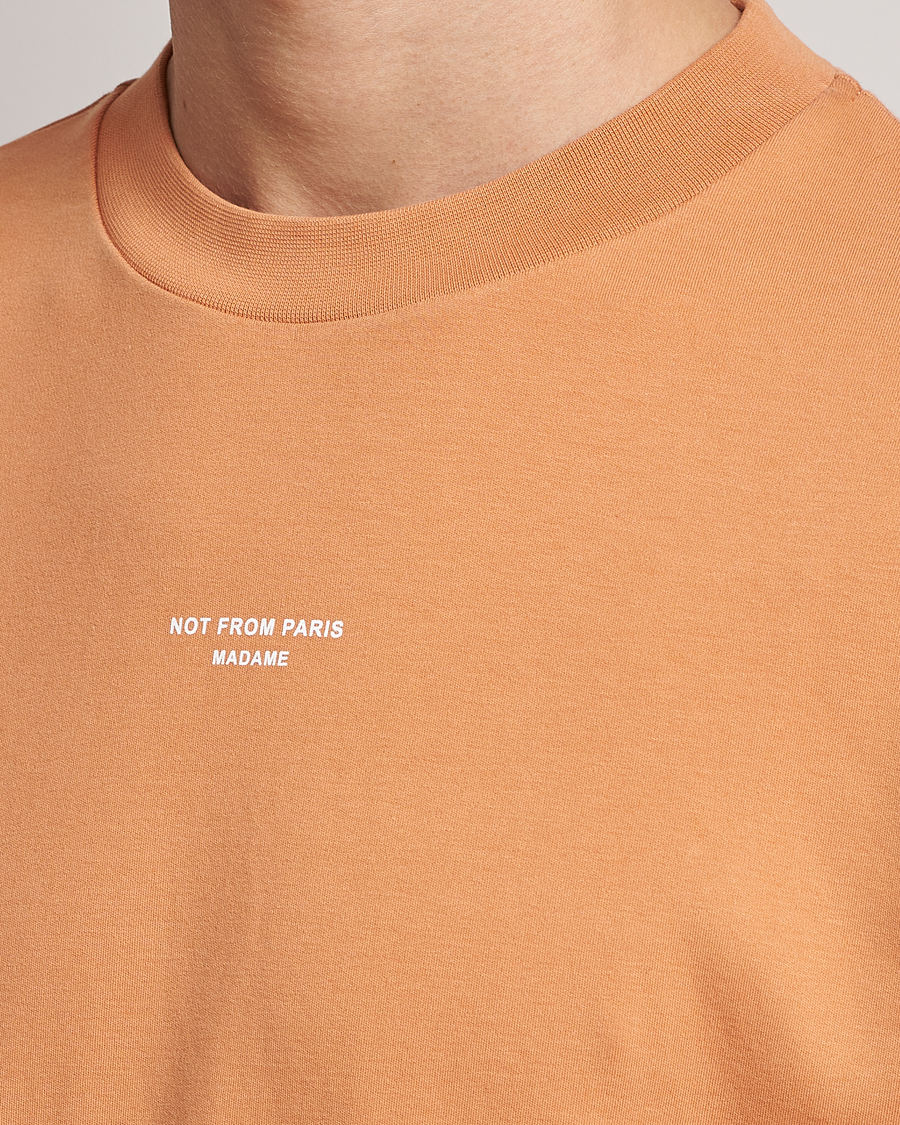 Homme | T-shirts | Drôle de Monsieur | Classic NFPM T-Shirt Peach
