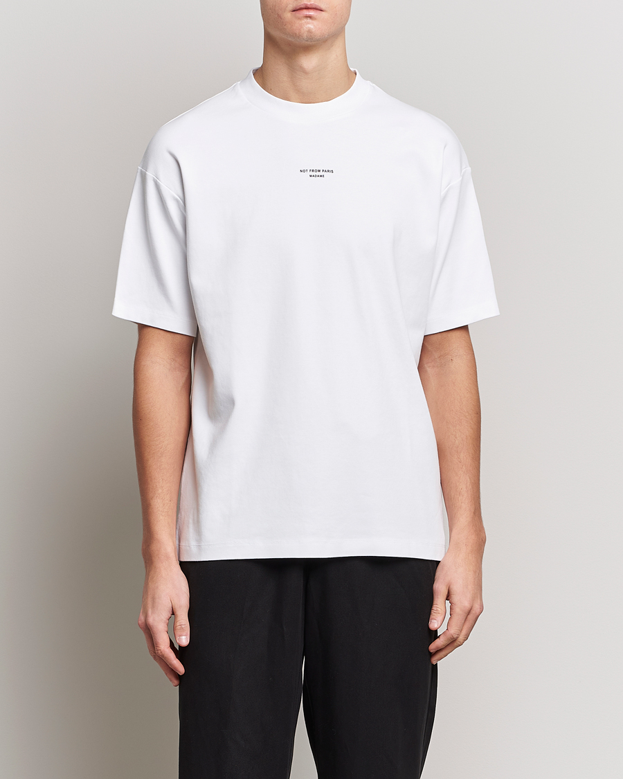 Homme | T-shirts | Drôle de Monsieur | Classic NFPM T-Shirt White