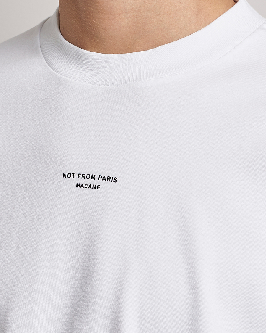 Homme | T-shirts | Drôle de Monsieur | Classic NFPM T-Shirt White