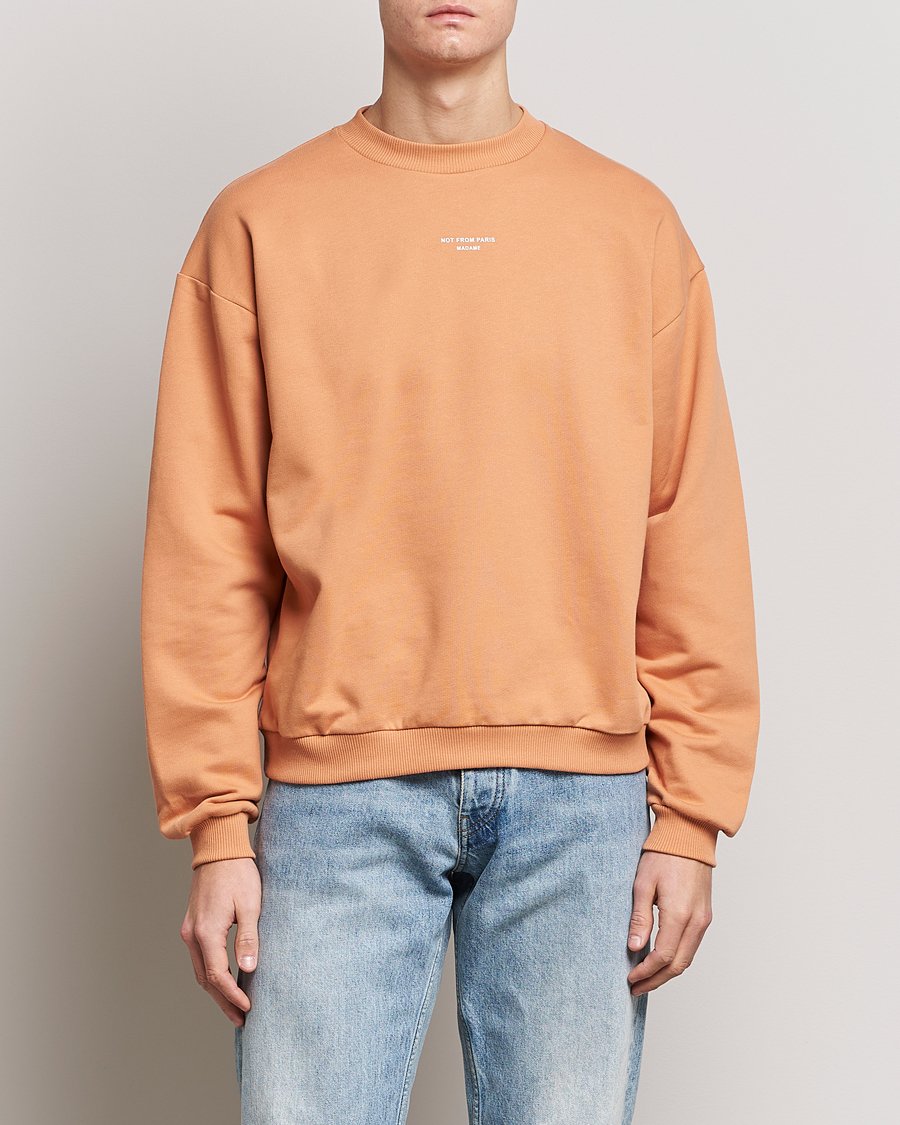 Homme | Pulls Et Tricots | Drôle de Monsieur | Classic NFPM Sweatshirt Peach