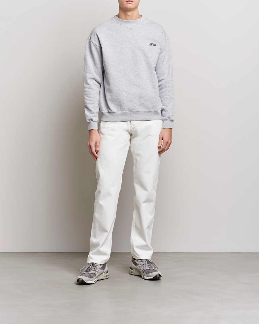 Homme | Pulls Et Tricots | Drôle de Monsieur | Signature Sweatshirt Light Grey