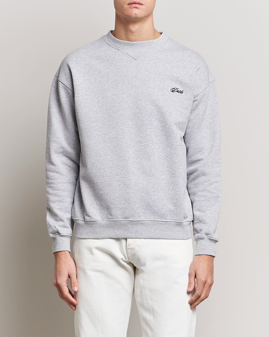 Homme | Pulls Et Tricots | Drôle de Monsieur | Signature Sweatshirt Light Grey