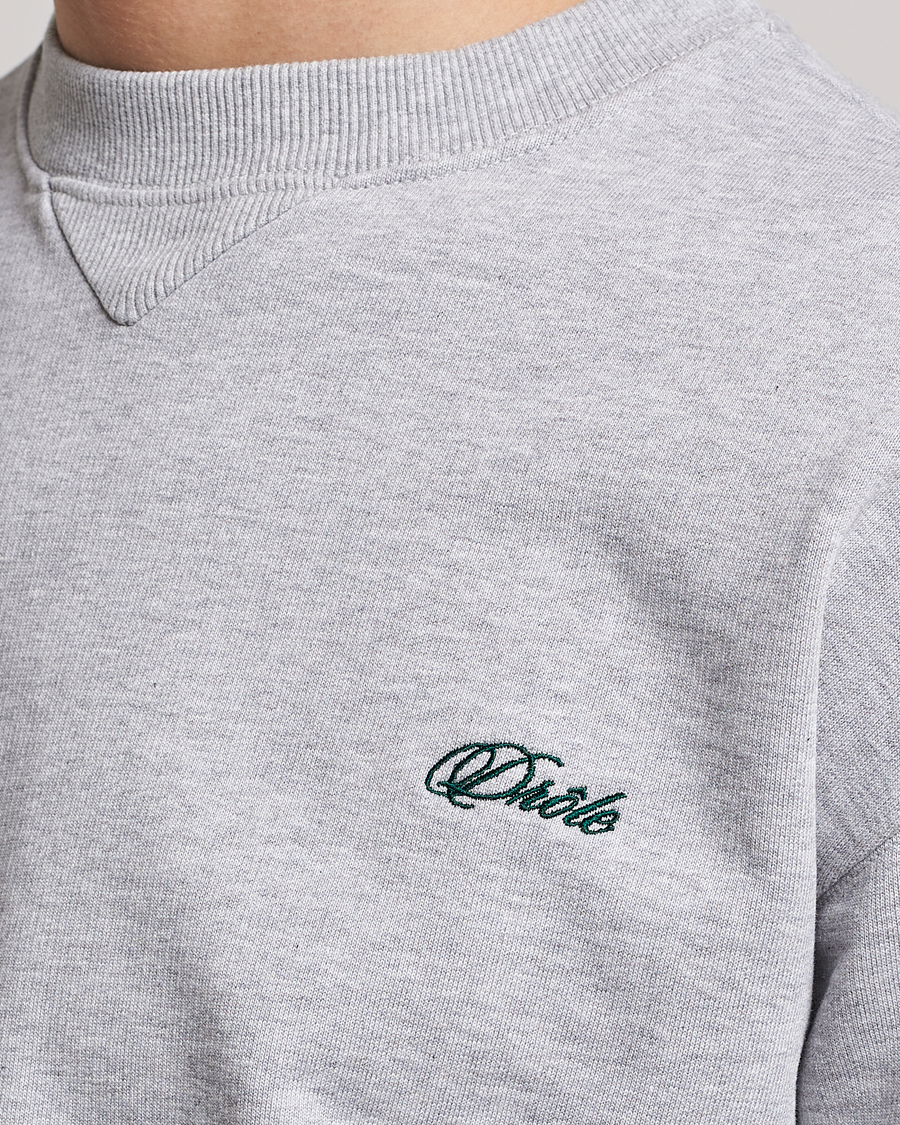 Homme | Pulls Et Tricots | Drôle de Monsieur | Signature Sweatshirt Light Grey