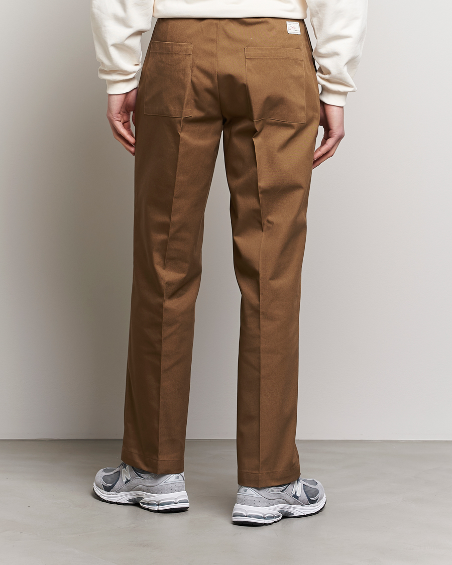 Homme | Pantalons | Drôle de Monsieur | Twill Pants Brown