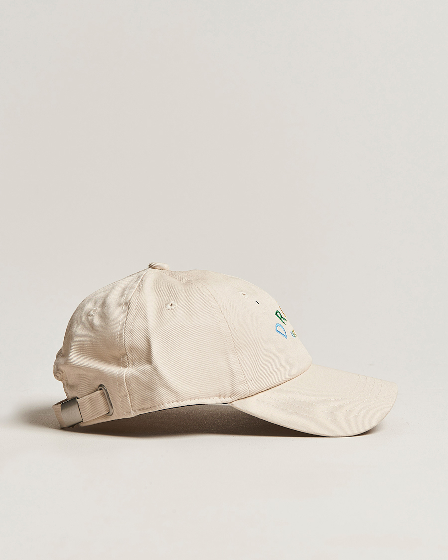 Homme | Drôle de Monsieur Fleur Baseball Cap Beige | Drôle de Monsieur | Fleur Baseball Cap Beige