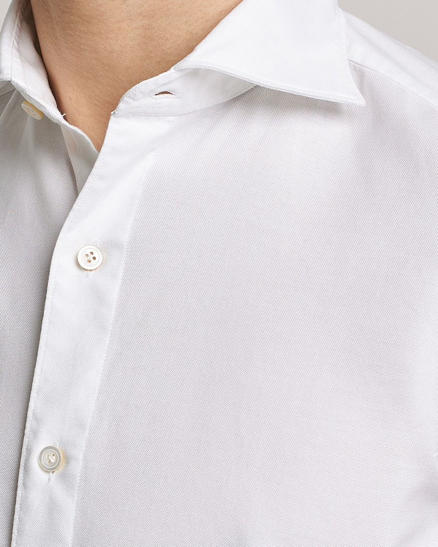 Homme | Chemises | Finamore Napoli | Tokyo Slim Chambray Shirt White