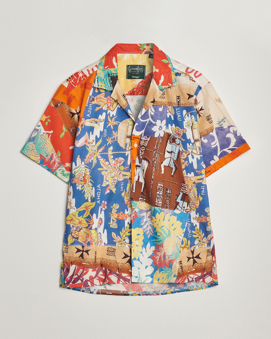 Homme | Chemises | Gitman Vintage | Aloha Quilt Camp Shirt Multicolor