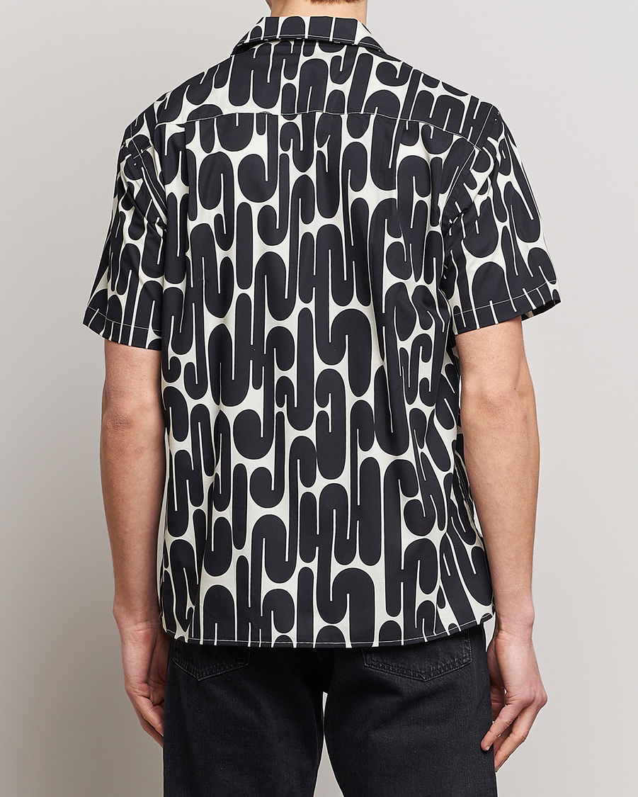 Homme | Chemises | Gitman Vintage | Alexander Girard Camp Shirt Black/White