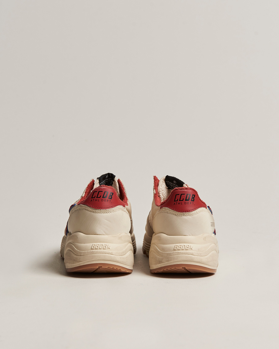 Homme | Golden Goose Deluxe Brand Running Sole Sneakers White/Red | Golden Goose | Deluxe Brand Running Sole Sneakers White/Red