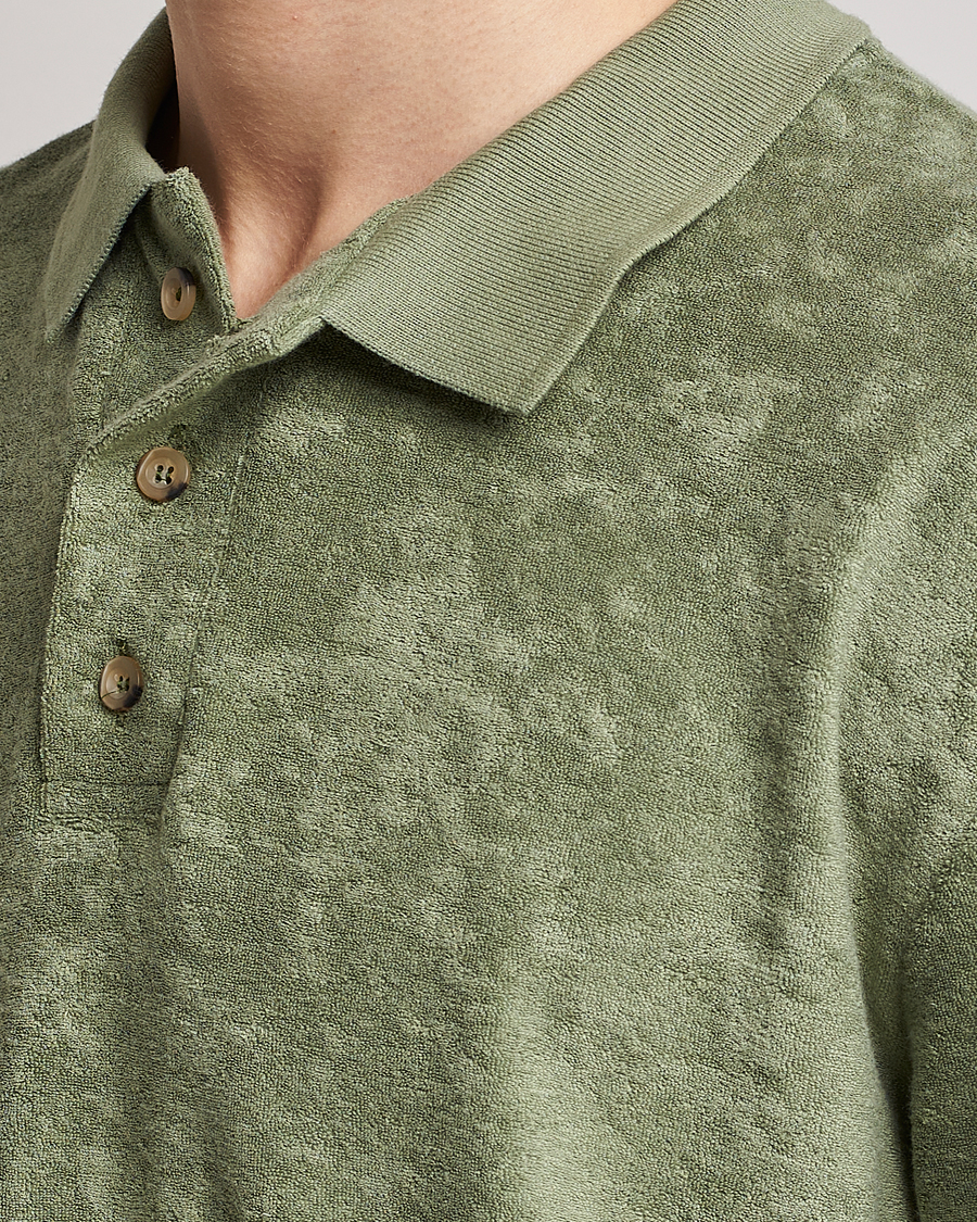 Homme | Pulls Et Tricots | Howlin' | Long Sleeve Terry Polo Agave