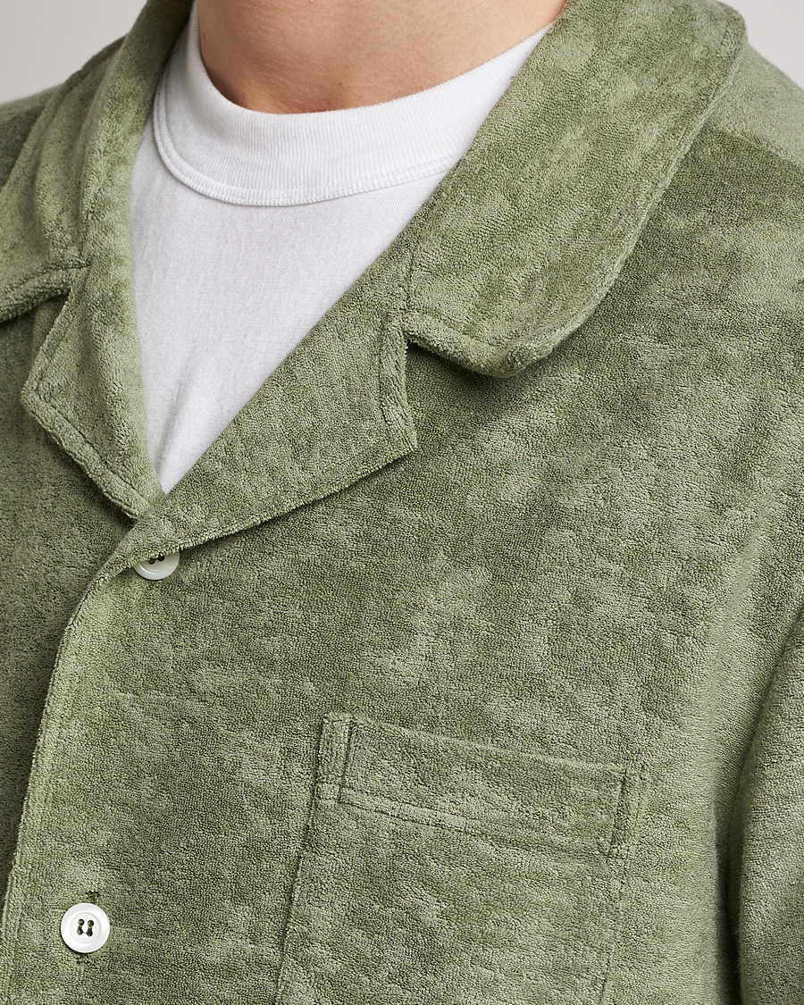 Homme | Chemises | Howlin' | Short Sleeve Terry Shirt Agave