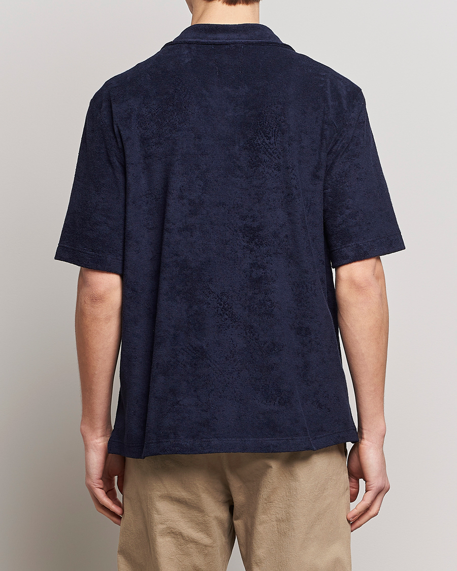 Homme | Chemises | Howlin' | Short Sleeve Terry Shirt Navy