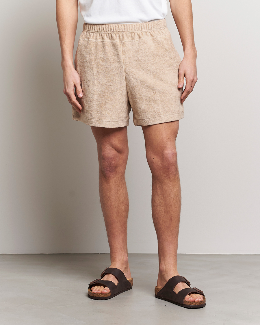 Homme | Shorts | Howlin' | Cotton Blend Terry Shorts Cashew
