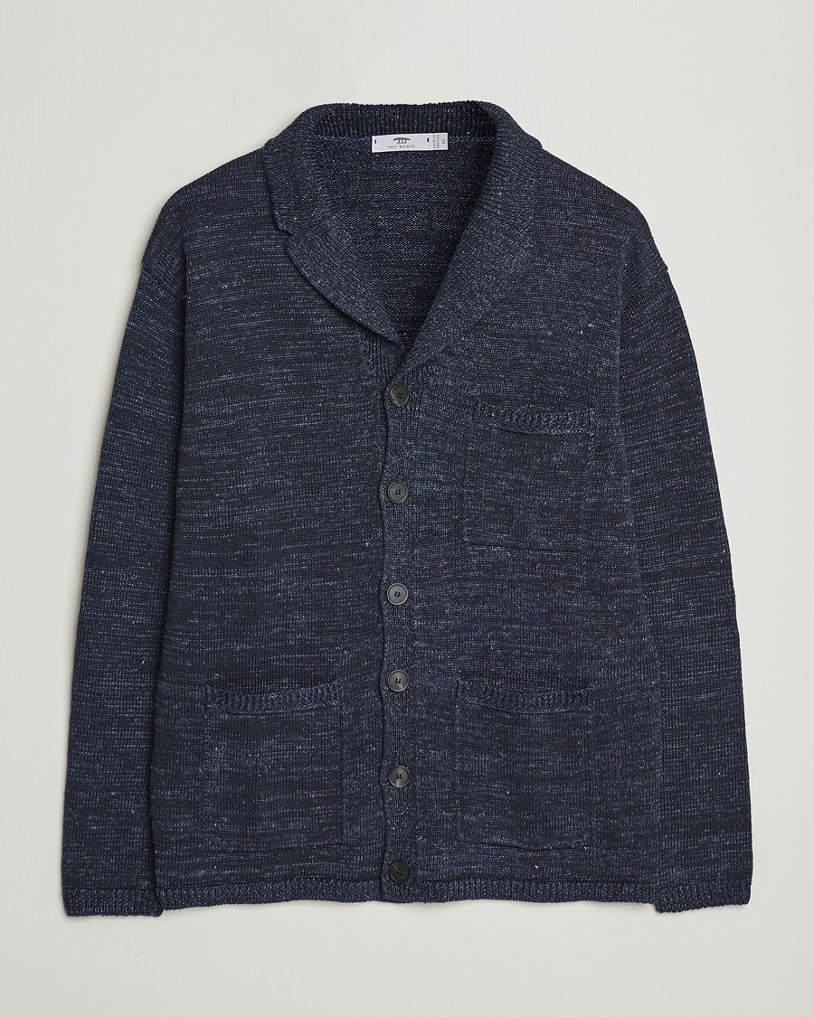 Homme | Pulls Et Tricots | Inis Meáin | Washed Linen Pub Jacket Seal