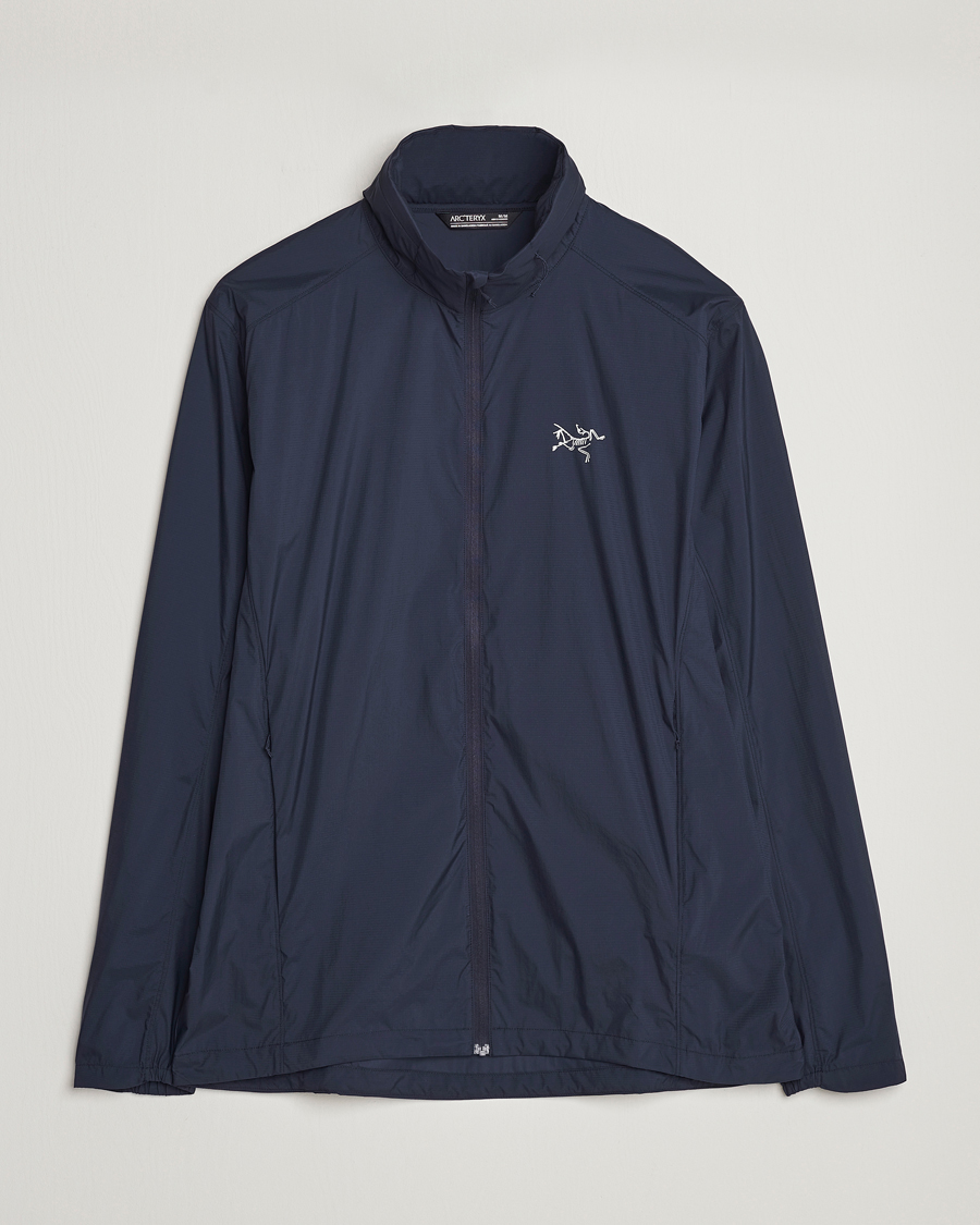 Homme | Manteaux Et Vestes | Arc'teryx | Nodin Lightweight Wind Jacket Black Sapphire