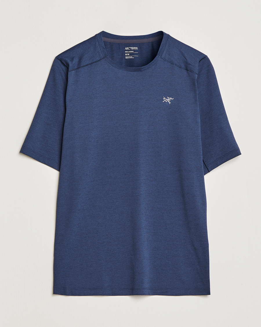 Homme | T-shirts | Arc'teryx | Cormac Crew Neck Tee Black Sapphire Heather