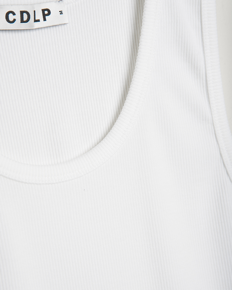 Homme | T-shirts | CDLP | Rib Tank Top White