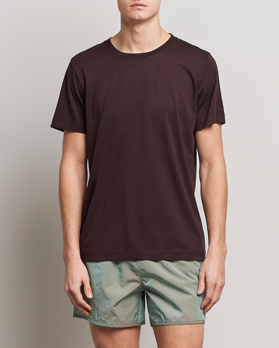 Homme | T-shirts | CDLP | Midweight T-Shirt Brown