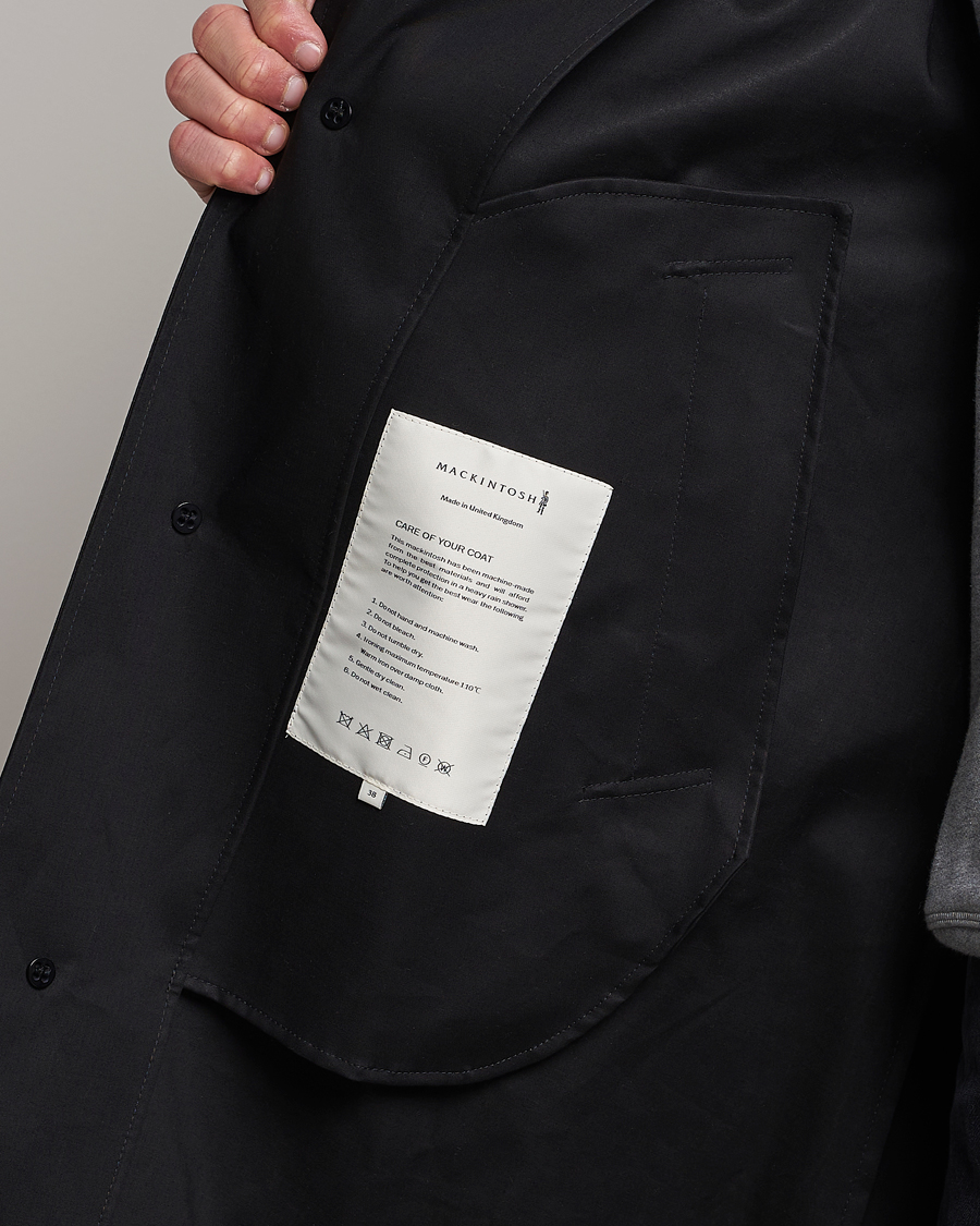 Homme | Manteaux Et Vestes | Mackintosh | Wolfson Rain Coat Black
