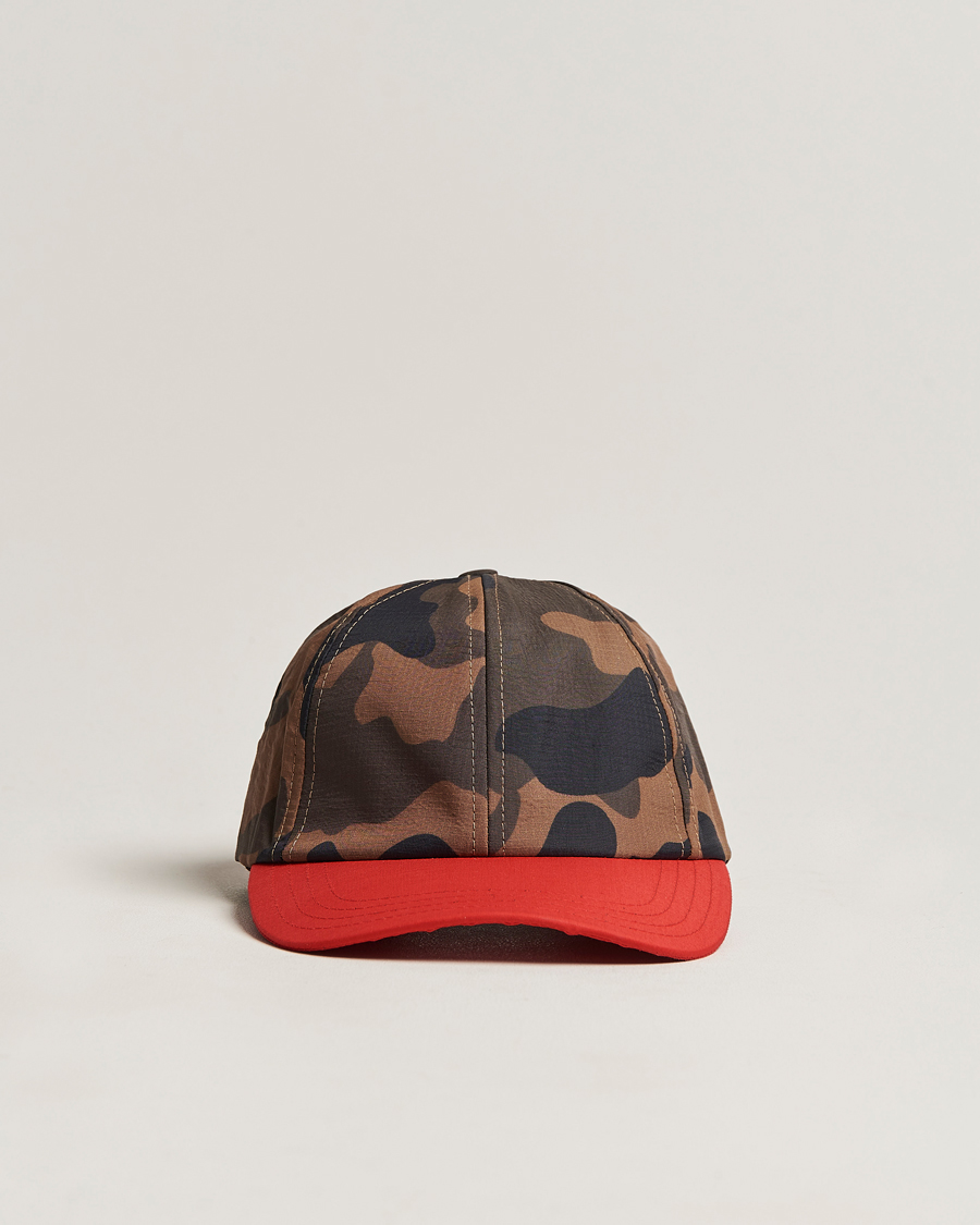 Homme | Mackintosh Tipping Baseball Cap Camo | Mackintosh | Tipping Baseball Cap Camo