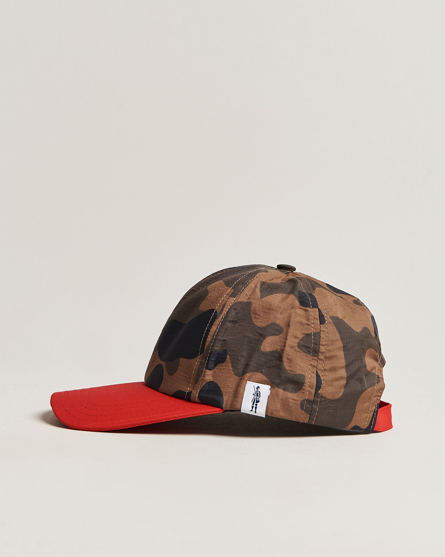 Homme | Mackintosh Tipping Baseball Cap Camo | Mackintosh | Tipping Baseball Cap Camo