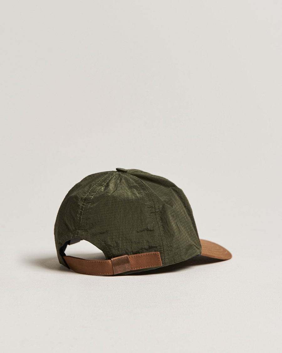 Homme | Mackintosh Tipping Baseball Cal Green | Mackintosh | Tipping Baseball Cal Green