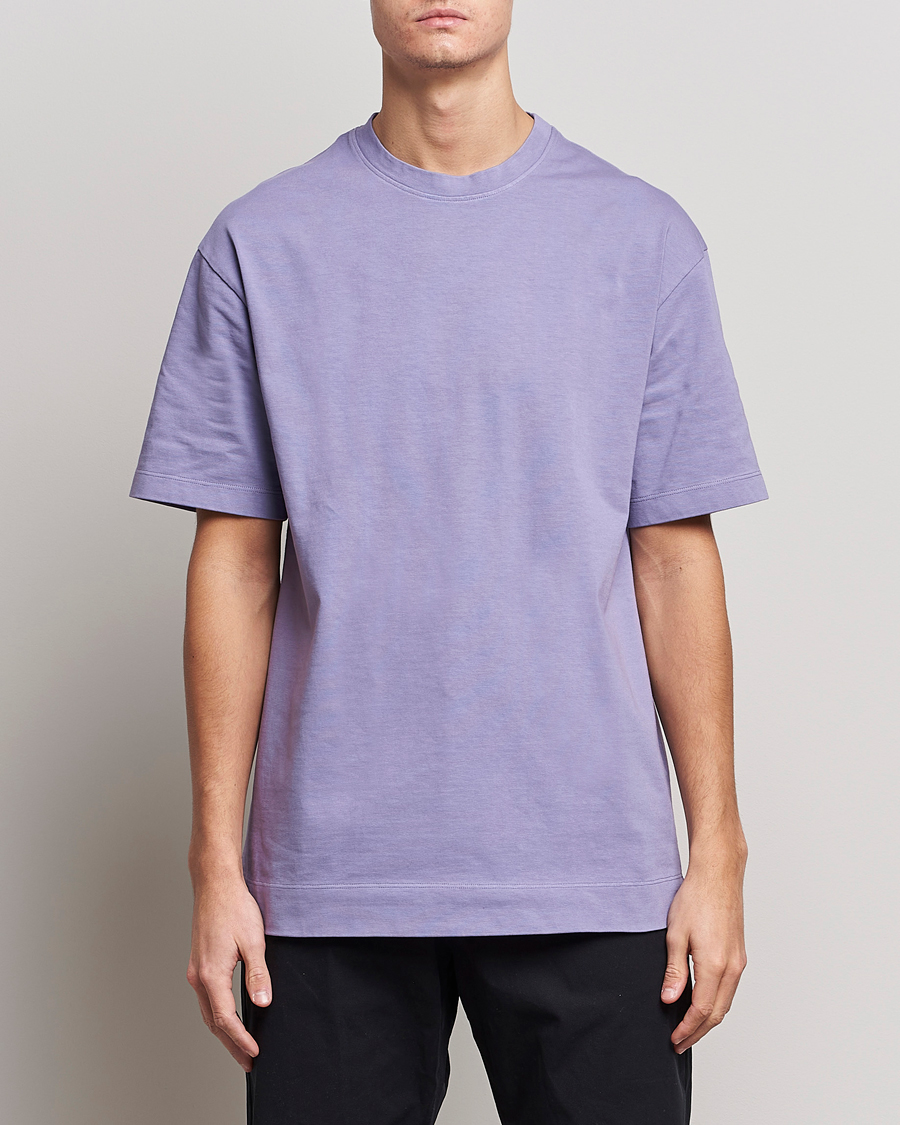 Homme | T-shirts | Massimo Alba | Nevis Short Sleeve T-Shirt Iris