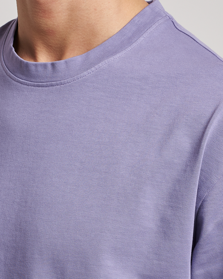 Homme | T-shirts | Massimo Alba | Nevis Short Sleeve T-Shirt Iris