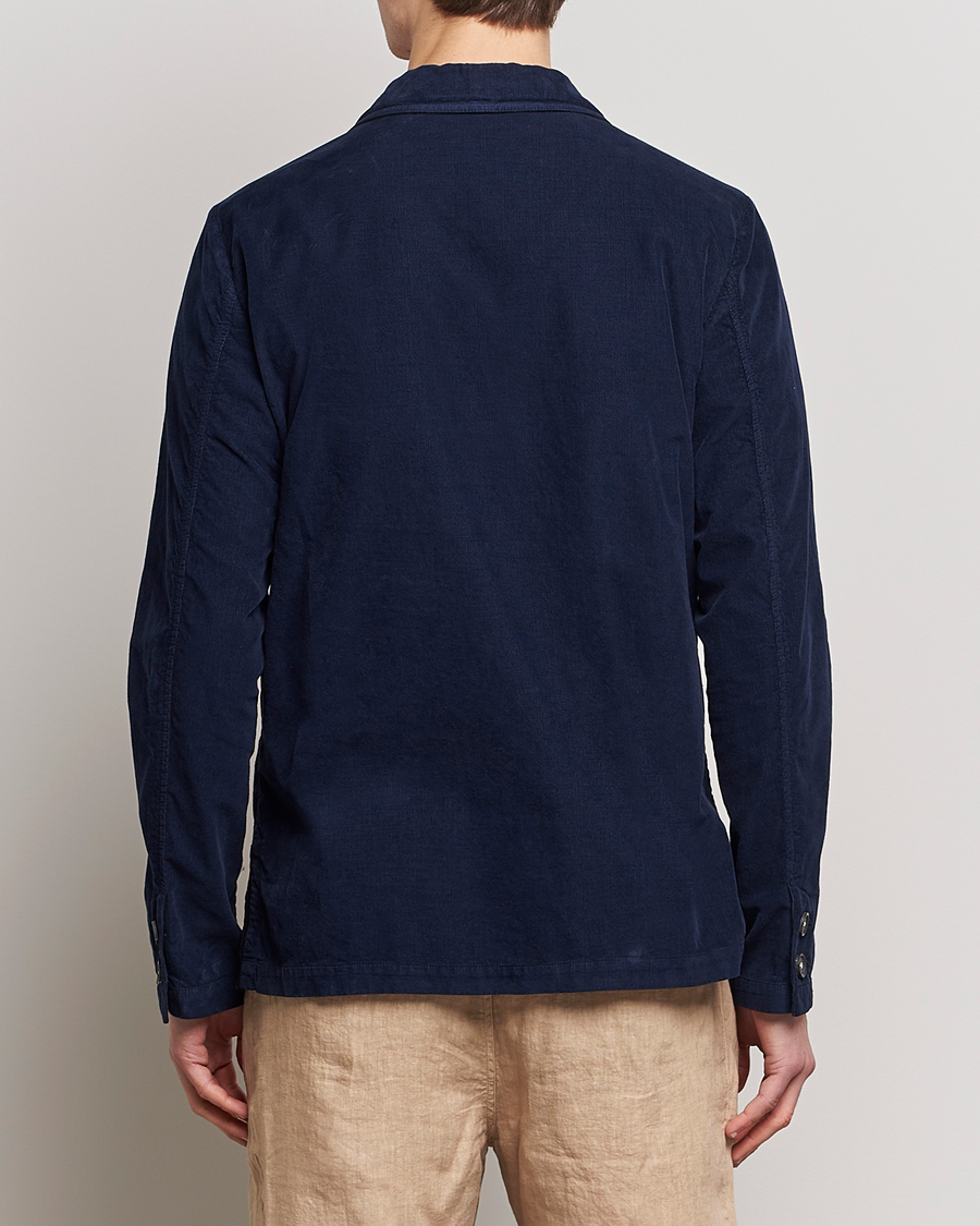 Homme | Blazers | Massimo Alba | Baglietto Baby Corduroy Jacket Navy