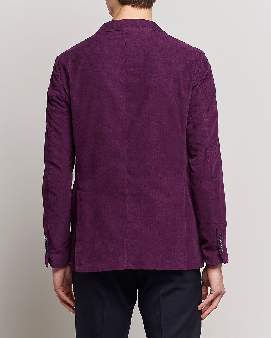 Homme | Blazers | Massimo Alba | Baby Corduroy Blazer Plum