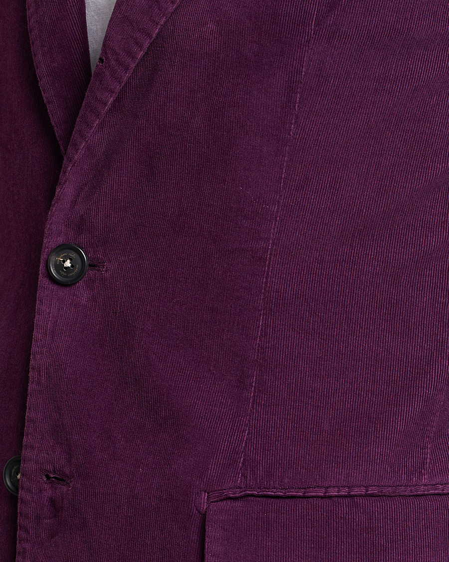 Homme | Blazers | Massimo Alba | Baby Corduroy Blazer Plum