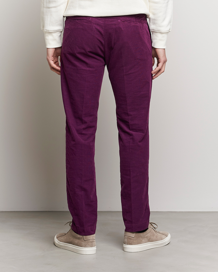 Homme | Pantalons | Massimo Alba | Baby Corduroy Trousers Plum