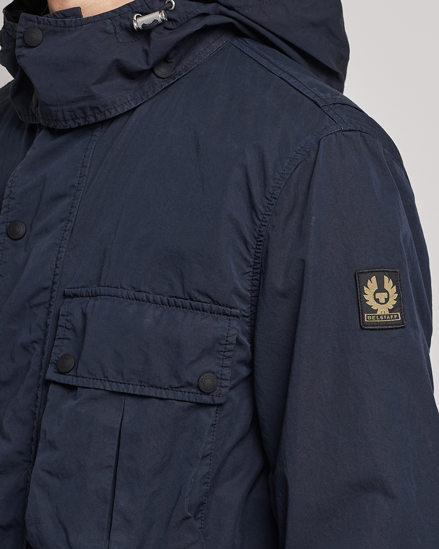 Homme | Manteaux Et Vestes | Belstaff | Deploy Cotton/Nylon Field Jacket Dark Ink/Black