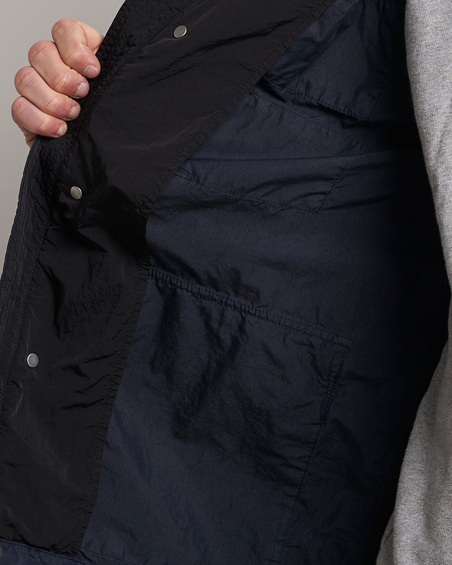 Homme | Manteaux Et Vestes | Belstaff | Deploy Cotton/Nylon Field Jacket Dark Ink/Black