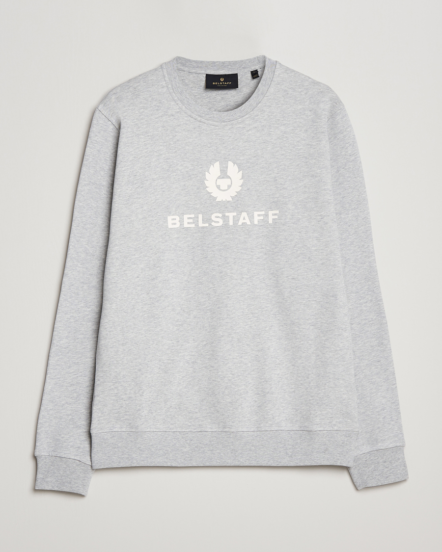 Homme | Pulls Et Tricots | Belstaff | Signature Crewneck Old Silver Heather