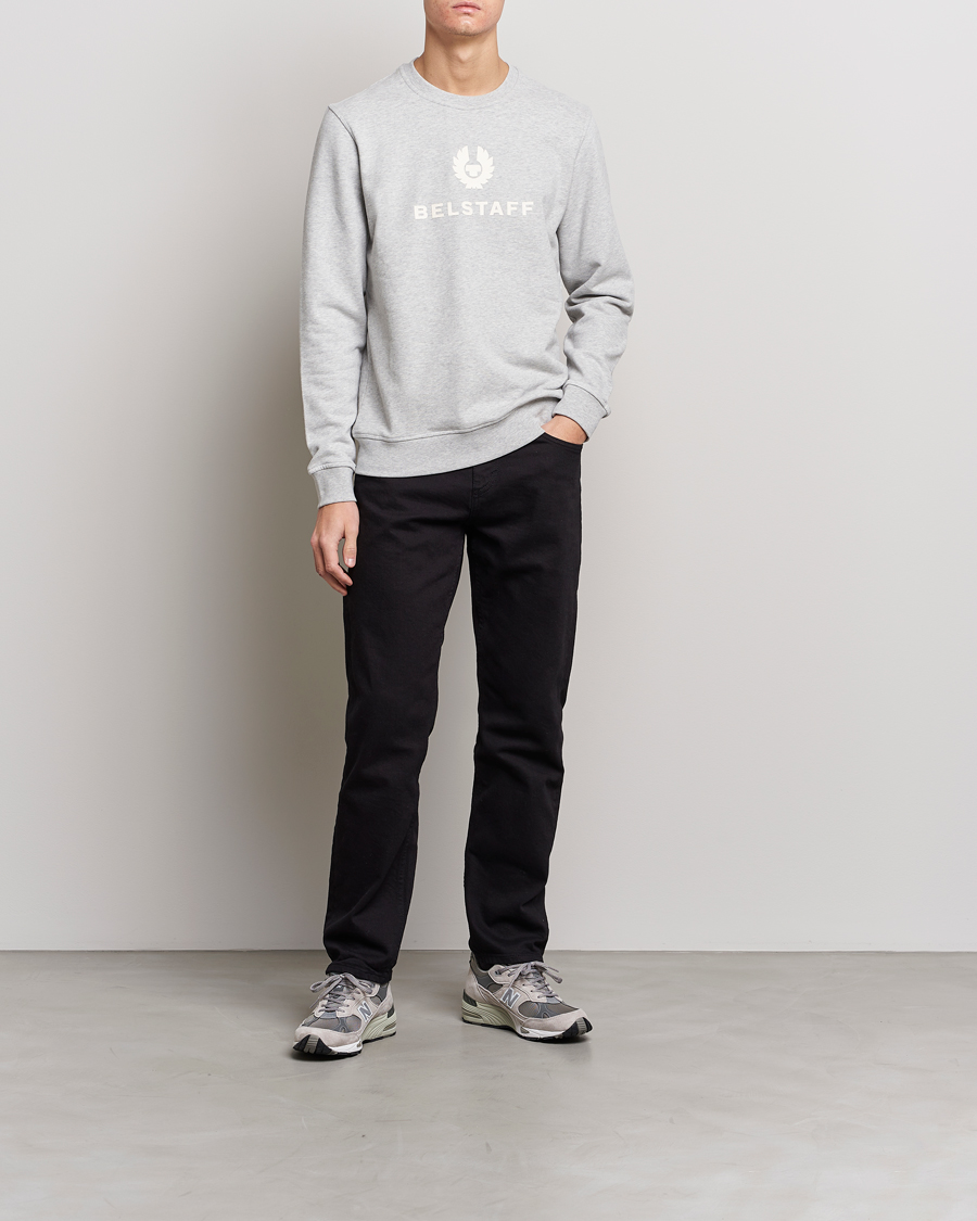 Homme | Pulls Et Tricots | Belstaff | Signature Crewneck Old Silver Heather