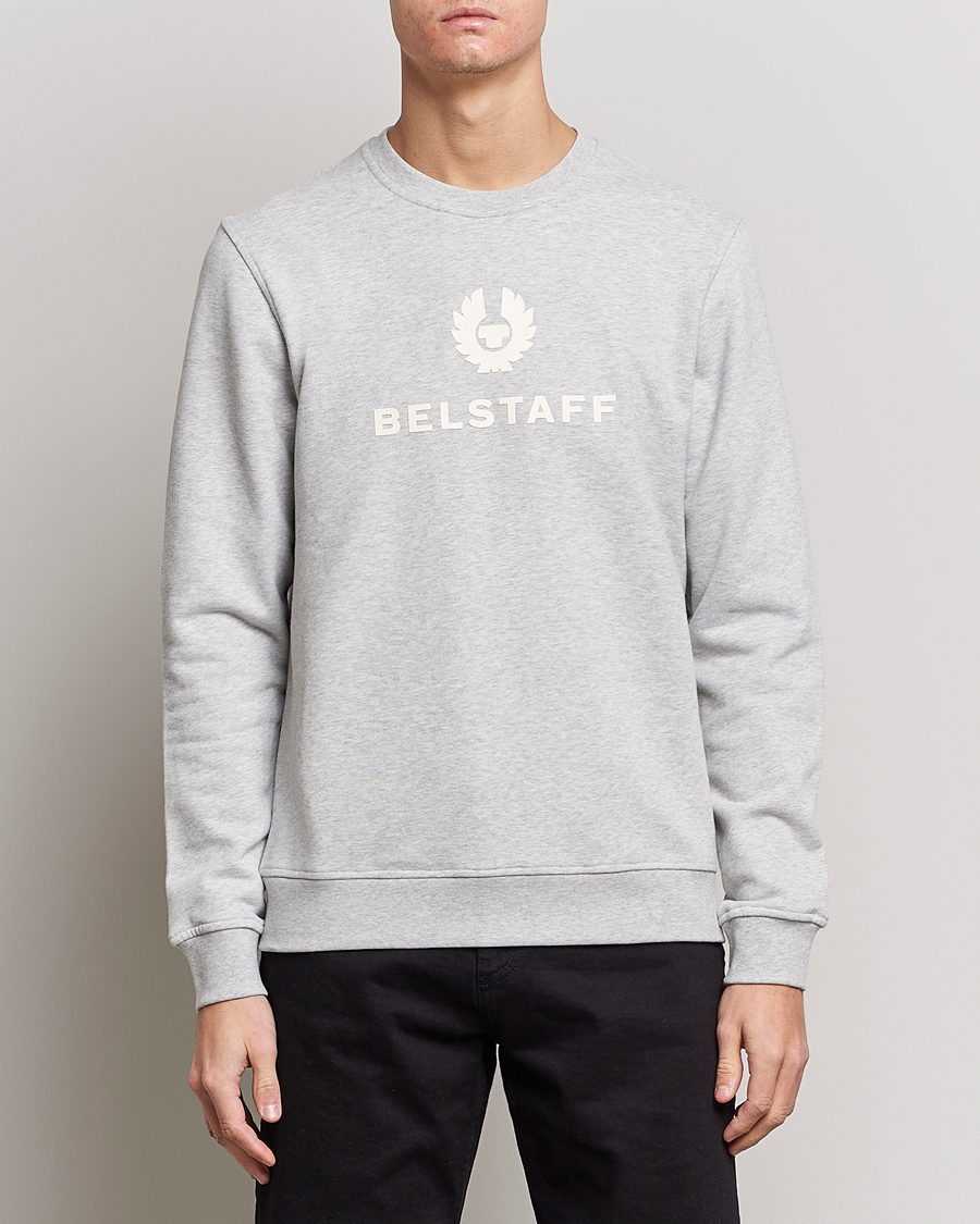 Homme | Pulls Et Tricots | Belstaff | Signature Crewneck Old Silver Heather