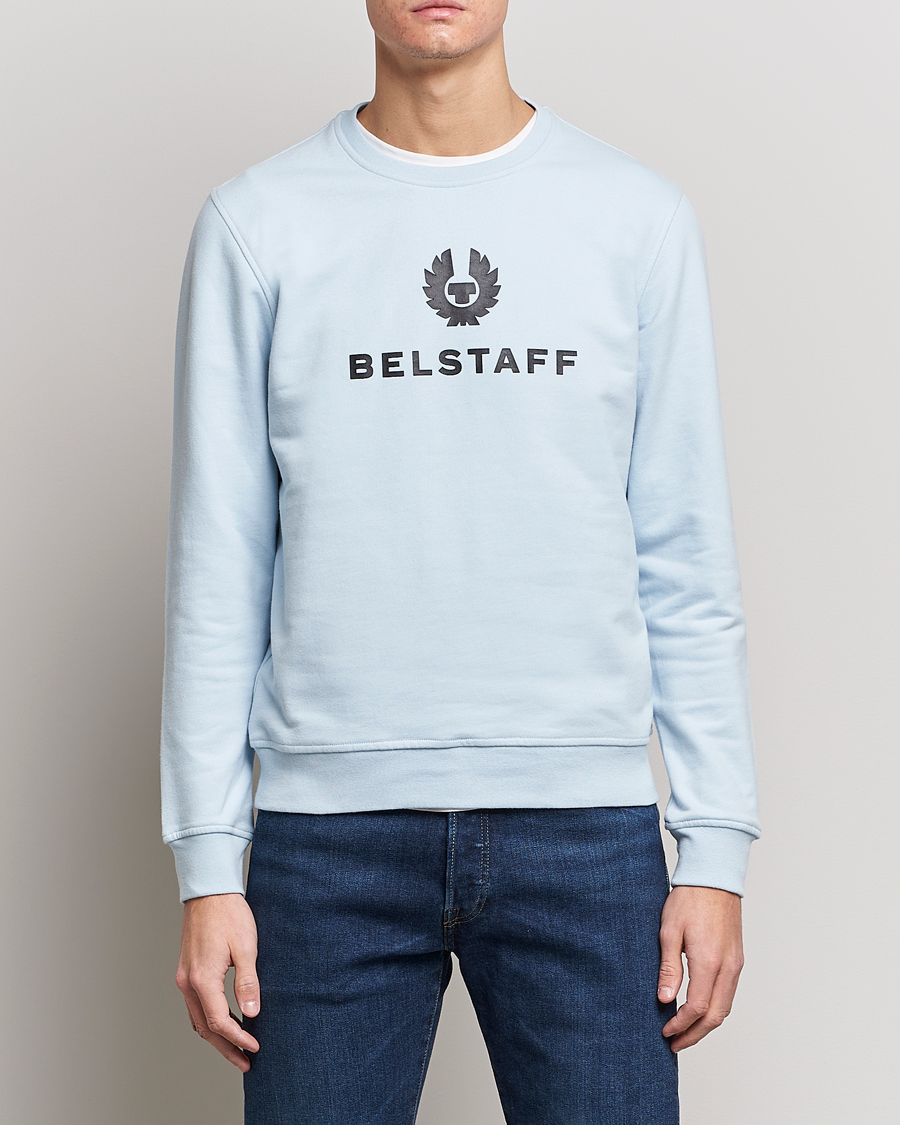 Homme | Pulls Et Tricots | Belstaff | Signature Crewneck Sky Blue