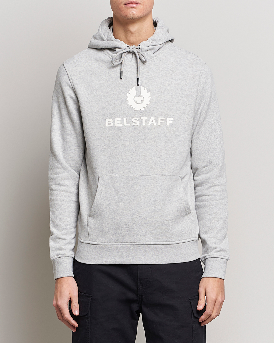 Homme | Pulls Et Tricots | Belstaff | Signature Hoodie Old Silver Heather